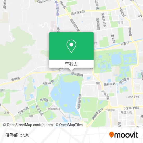佛香阁地图