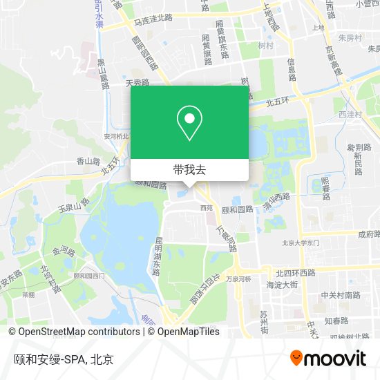 颐和安缦-SPA地图