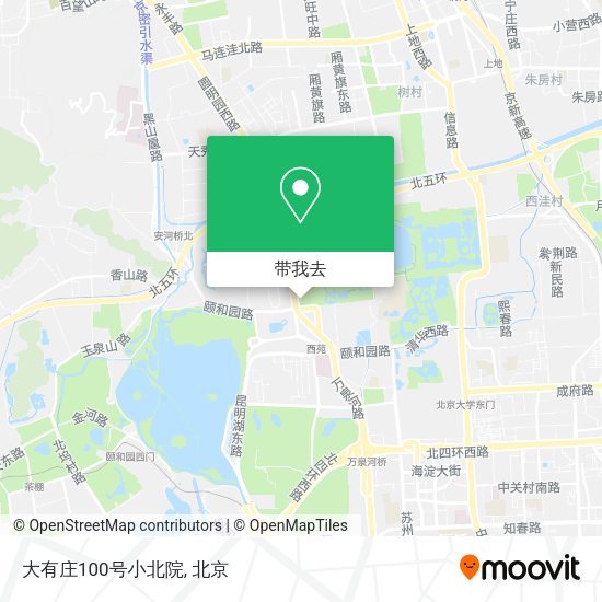 大有庄100号小北院地图
