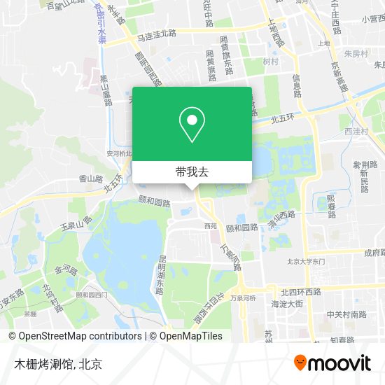 木栅烤涮馆地图