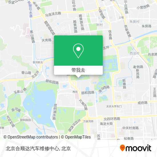 北京合顺达汽车维修中心地图