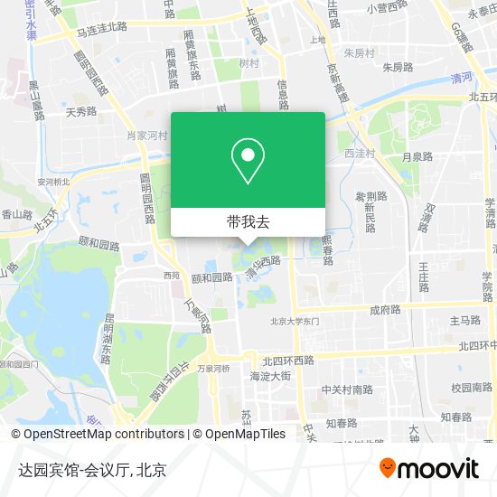 达园宾馆-会议厅地图