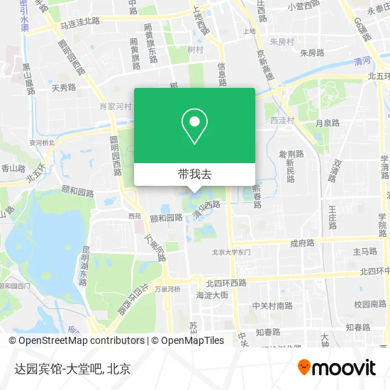 达园宾馆-大堂吧地图