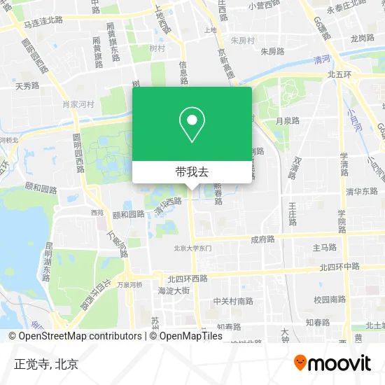 正觉寺地图