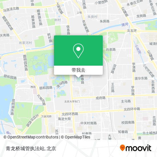 青龙桥城管执法站地图