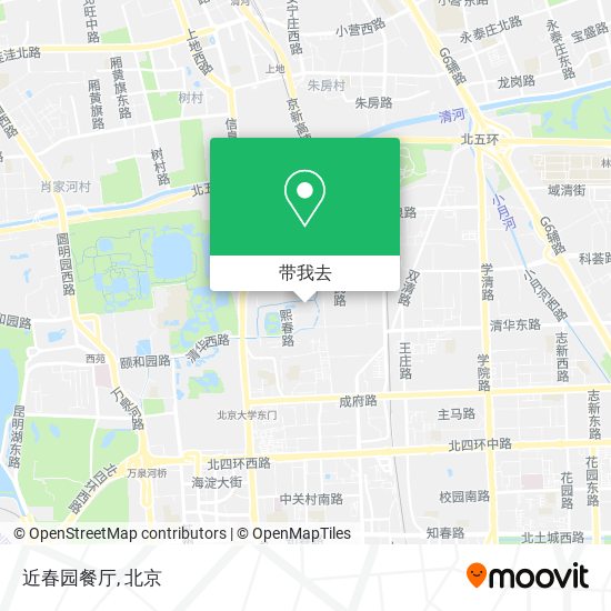 近春园餐厅地图