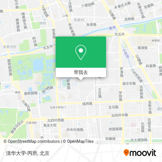 清华大学-丙所地图