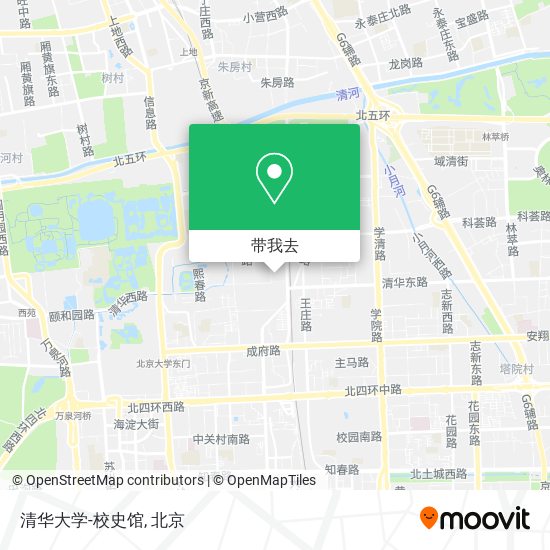 清华大学-校史馆地图