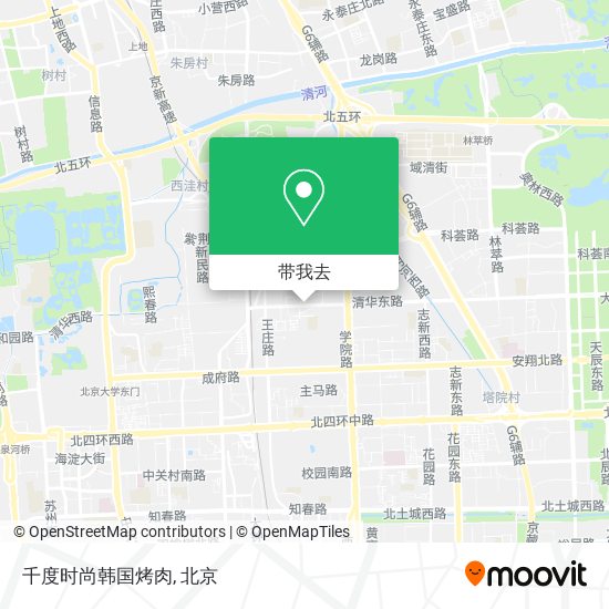 千度时尚韩国烤肉地图