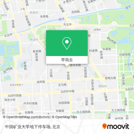 中国矿业大学地下停车场地图