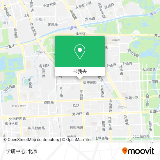 学研中心地图