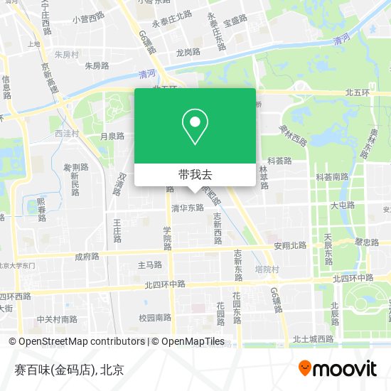 赛百味(金码店)地图