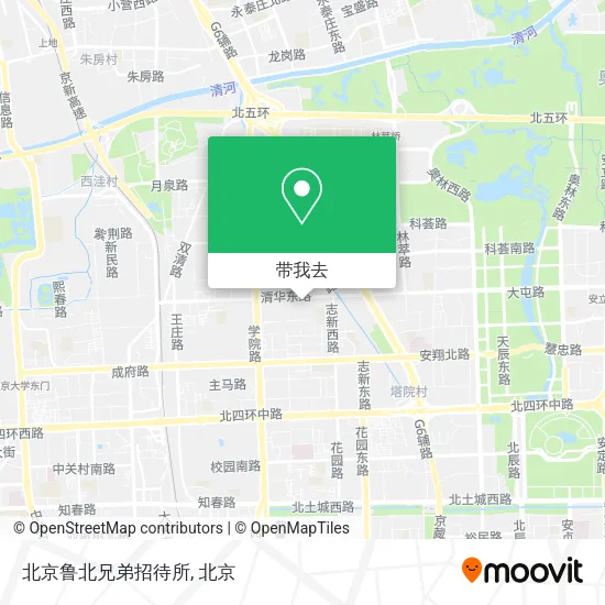 北京鲁北兄弟招待所地图