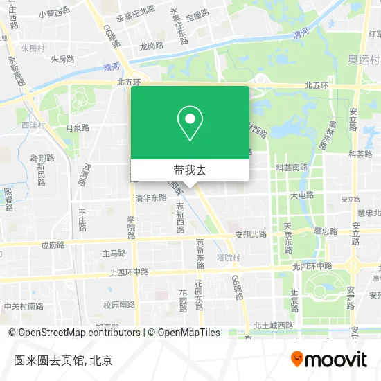 圆来圆去宾馆地图