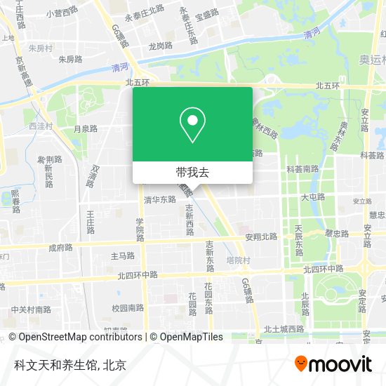 科文天和养生馆地图