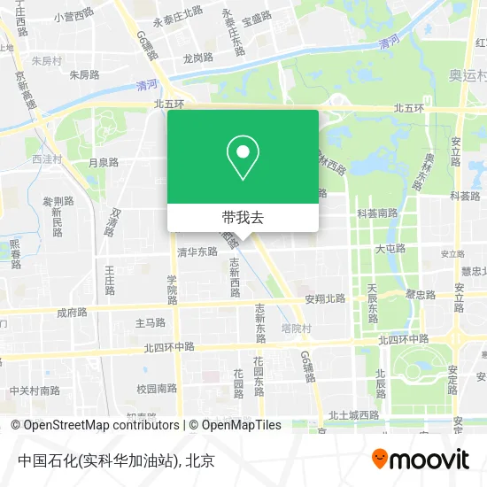 中国石化(实科华加油站)地图