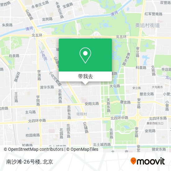 南沙滩-26号楼地图