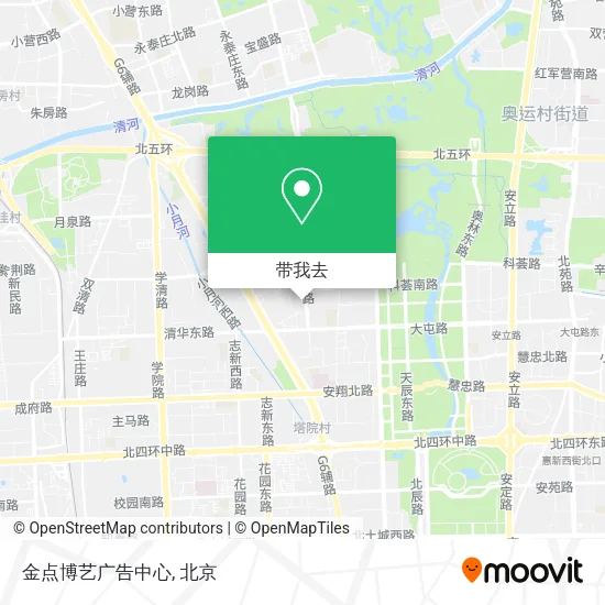 金点博艺广告中心地图