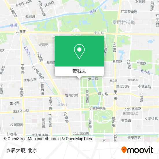 京辰大厦地图