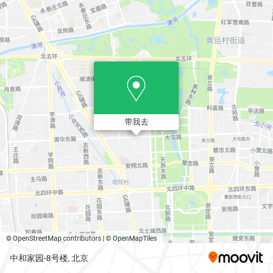中和家园-8号楼地图