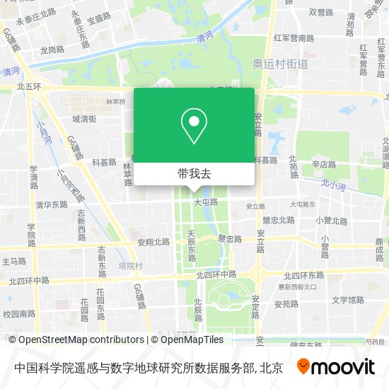 中国科学院遥感与数字地球研究所数据服务部地图