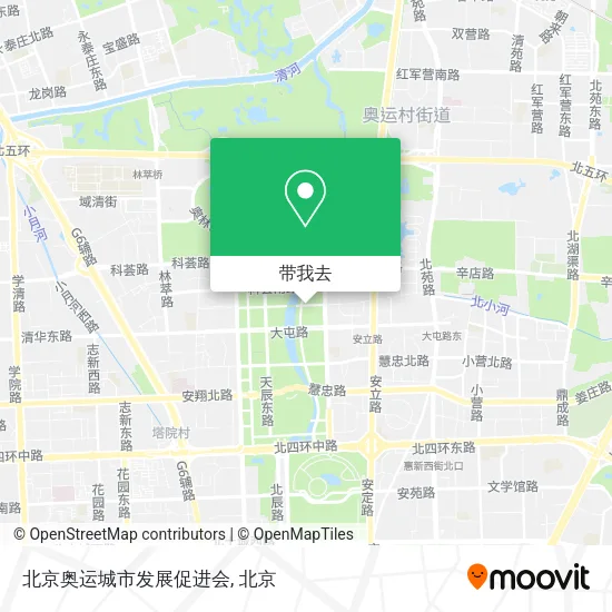 北京奥运城市发展促进会地图