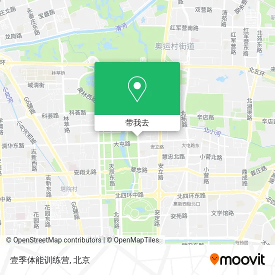 壹季体能训练营地图