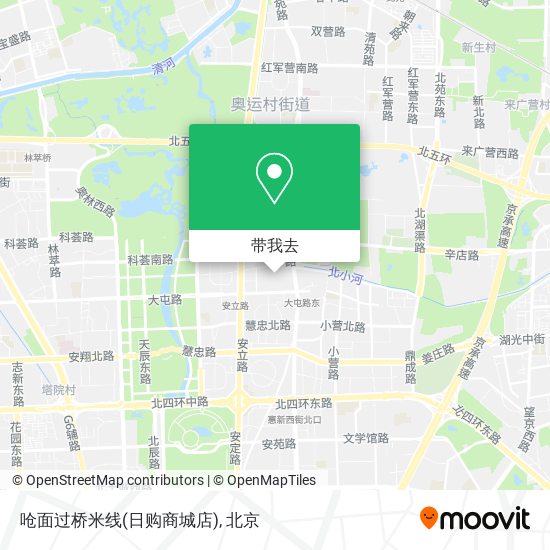 呛面过桥米线(日购商城店)地图