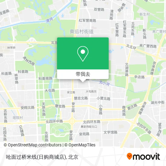 呛面过桥米线(日购商城店)地图
