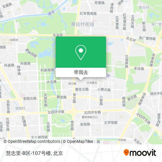 慧忠里-B区-107号楼地图
