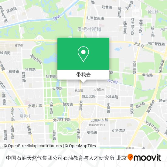 中国石油天然气集团公司石油教育与人才研究所地图
