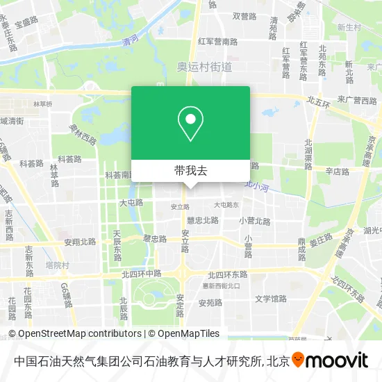 中国石油天然气集团公司石油教育与人才研究所地图