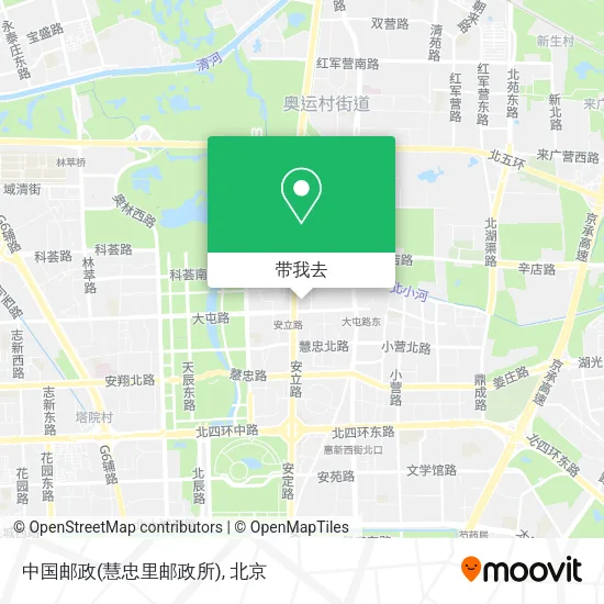 中国邮政(慧忠里邮政所)地图