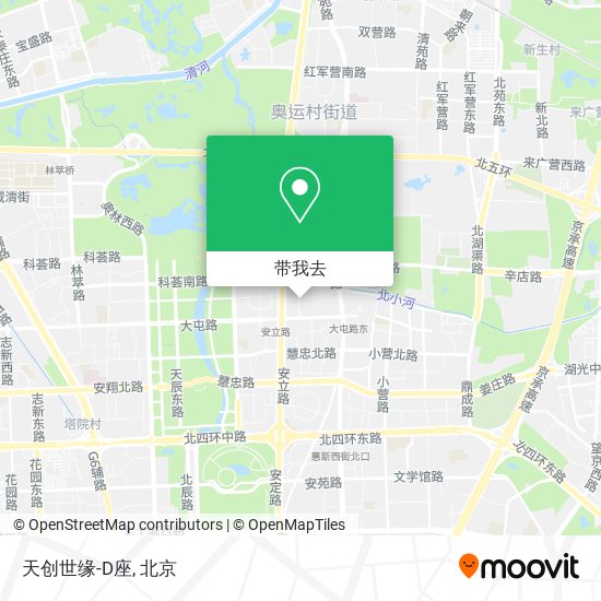 天创世缘-D座地图