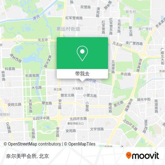 奈尔美甲会所地图