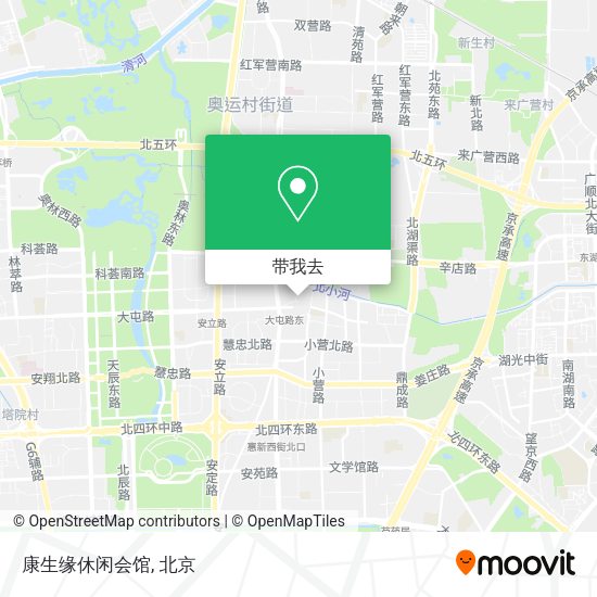 康生缘休闲会馆地图