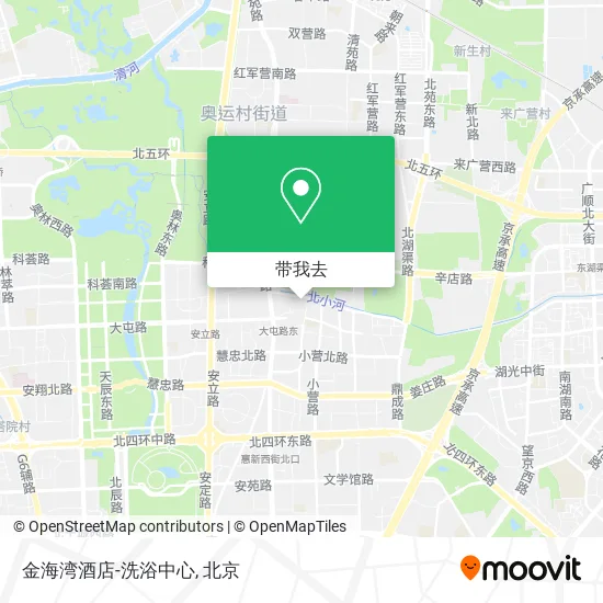 金海湾酒店-洗浴中心地图
