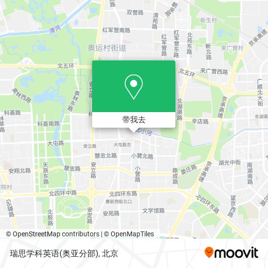 瑞思学科英语(奥亚分部)地图