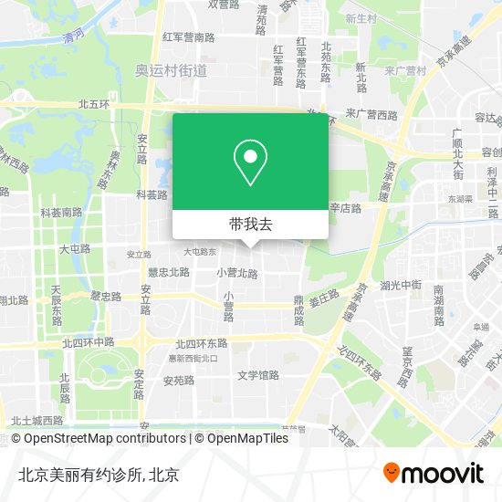 北京美丽有约诊所地图