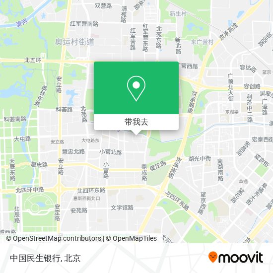 中国民生银行地图