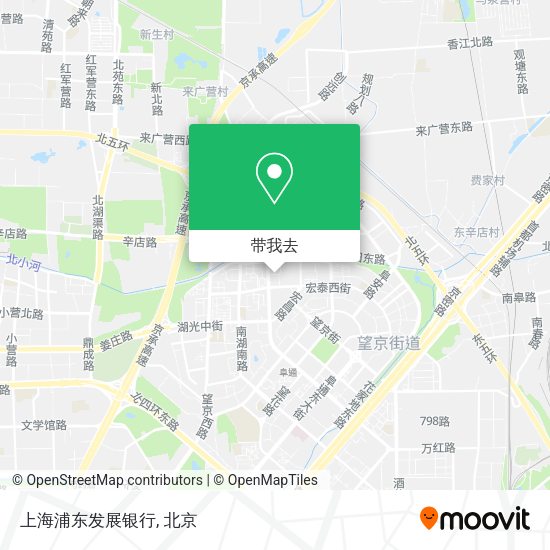 上海浦东发展银行地图