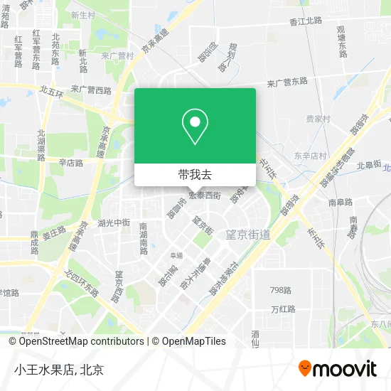 小王水果店地图
