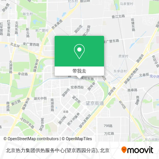 北京热力集团供热服务中心(望京西园分店)地图