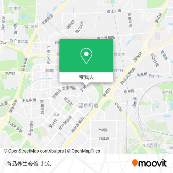 尚品养生会馆地图