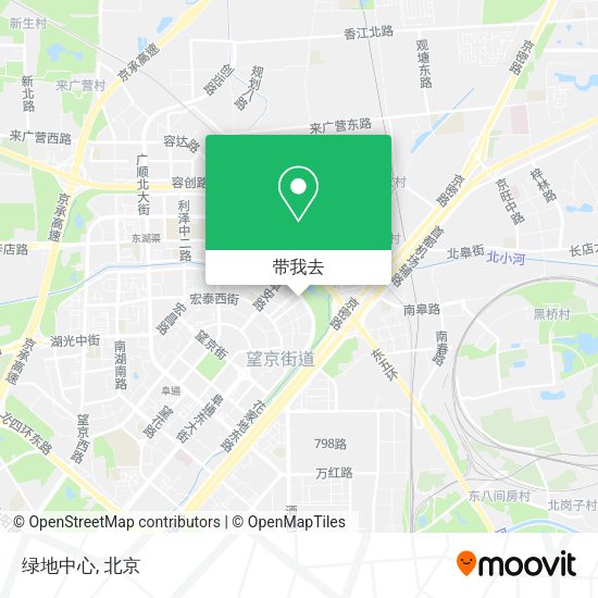 绿地中心地图