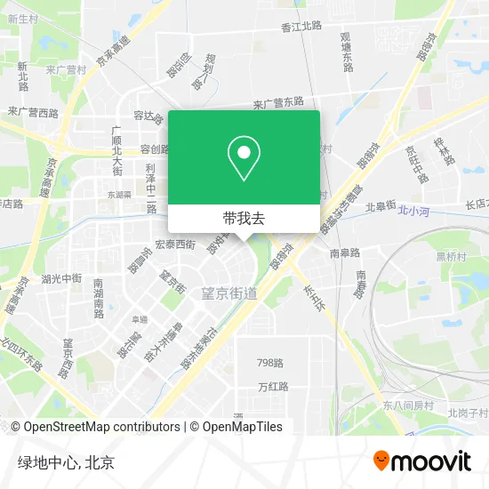 绿地中心地图