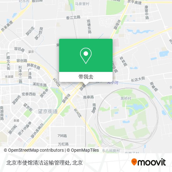 北京市使馆清洁运输管理处地图