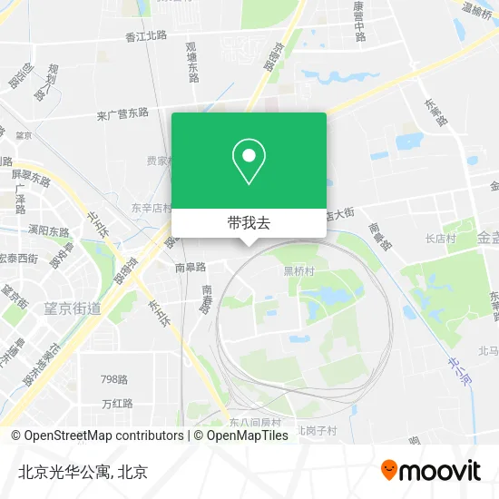 北京光华公寓地图