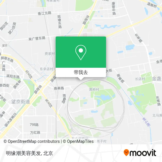 明缘潮美容美发地图