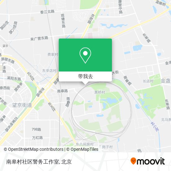 南皋村社区警务工作室地图